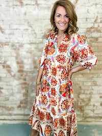 Etta Tiered Midi Dress