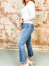 Holland High Rise Flare Crop Jeans