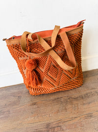 Kona Rust Diamond Tote