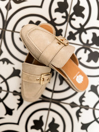 Yellowbox Jardeen Gold Mule