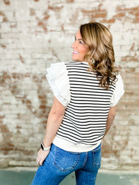 Frances Stripe Top