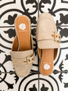 Yellowbox Jardeen Gold Mule