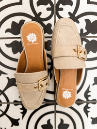 Yellowbox Jardeen Gold Mule