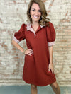 Mary Alice Stripe Detail Dress