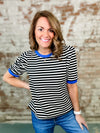 Elsa Stripe Top