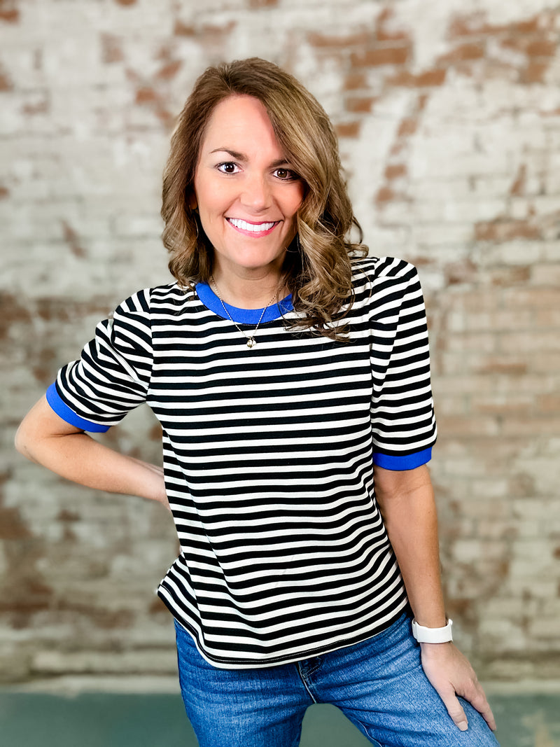 Elsa Stripe Top