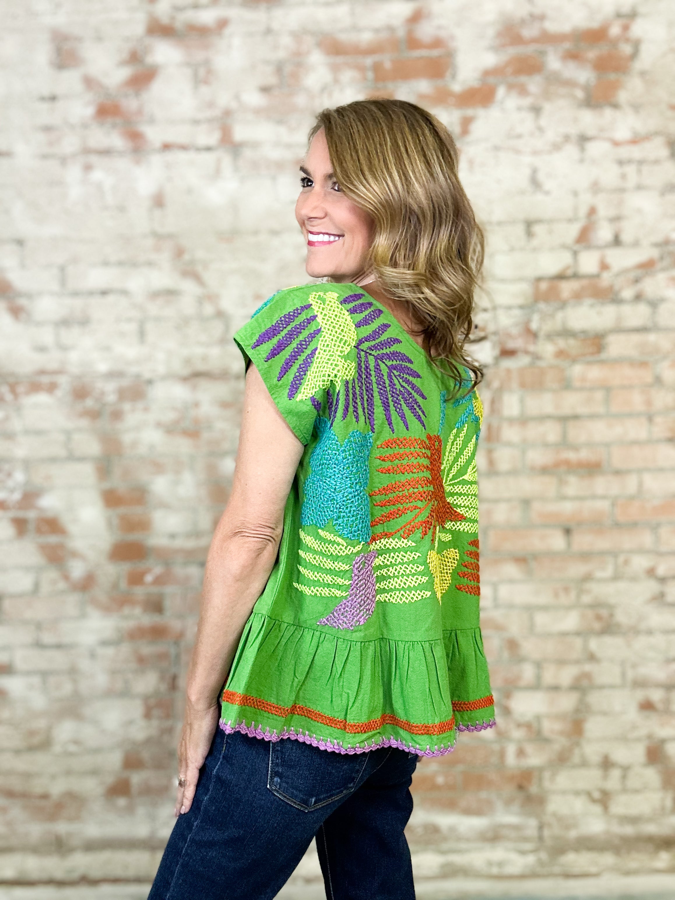 Sister Mary Luisa Green Top