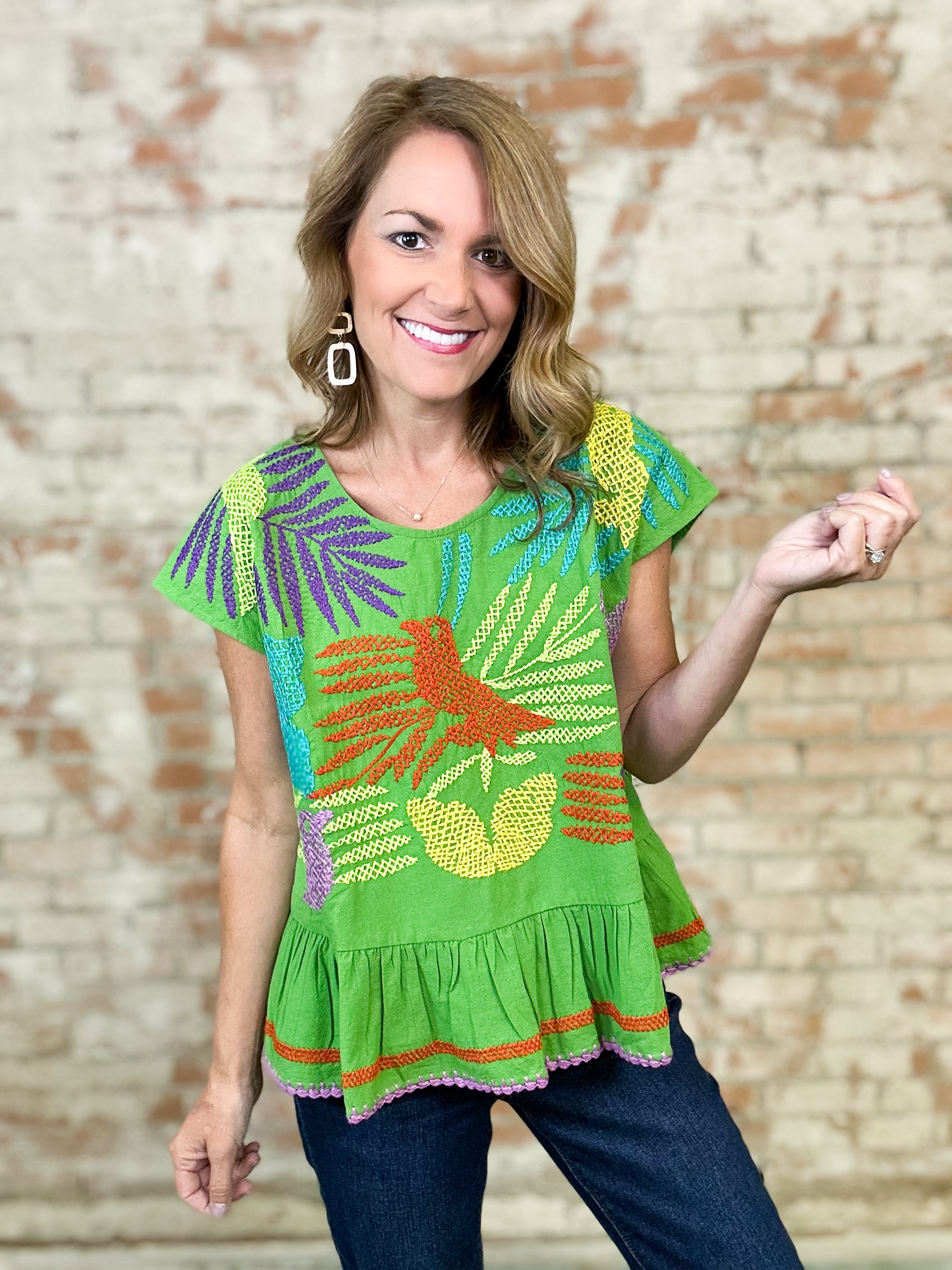 Sister Mary Luisa Green Top