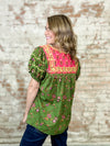 Sister Mary Patsy Green Top