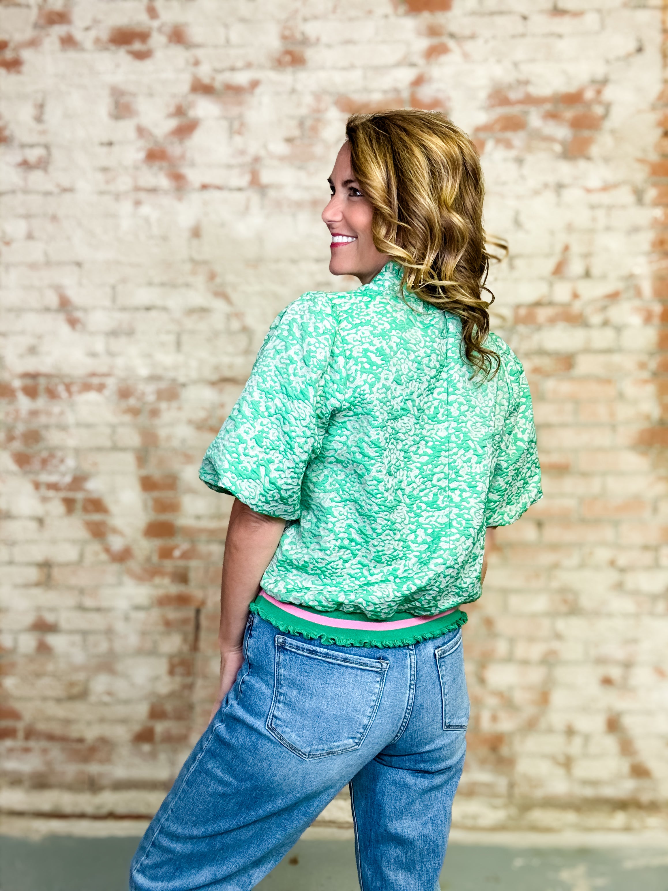 Torie Jacquard Top