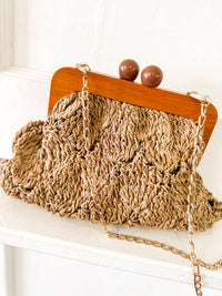 Jovie Braided Clutch Bag