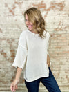 Martha Half Sleeve Knitted Sweater