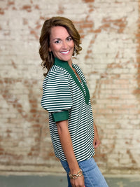 Stacee Stripe Top