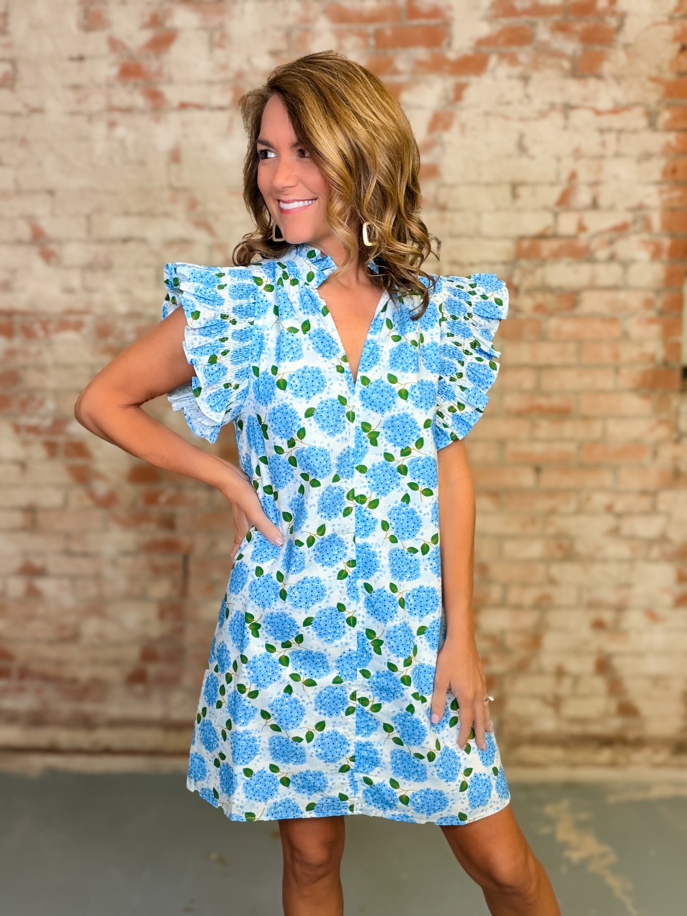 THML Bonnie Floral Dress