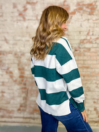 Elsa Stripe Sweater Top