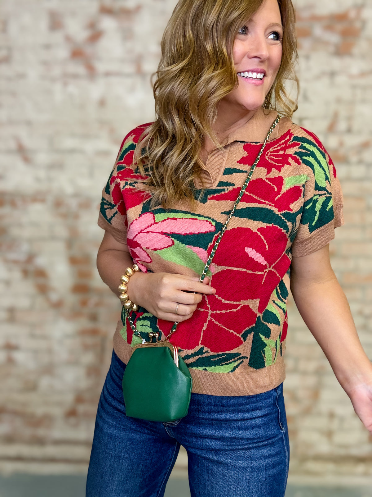 Mele Kalikimaka Knit Top