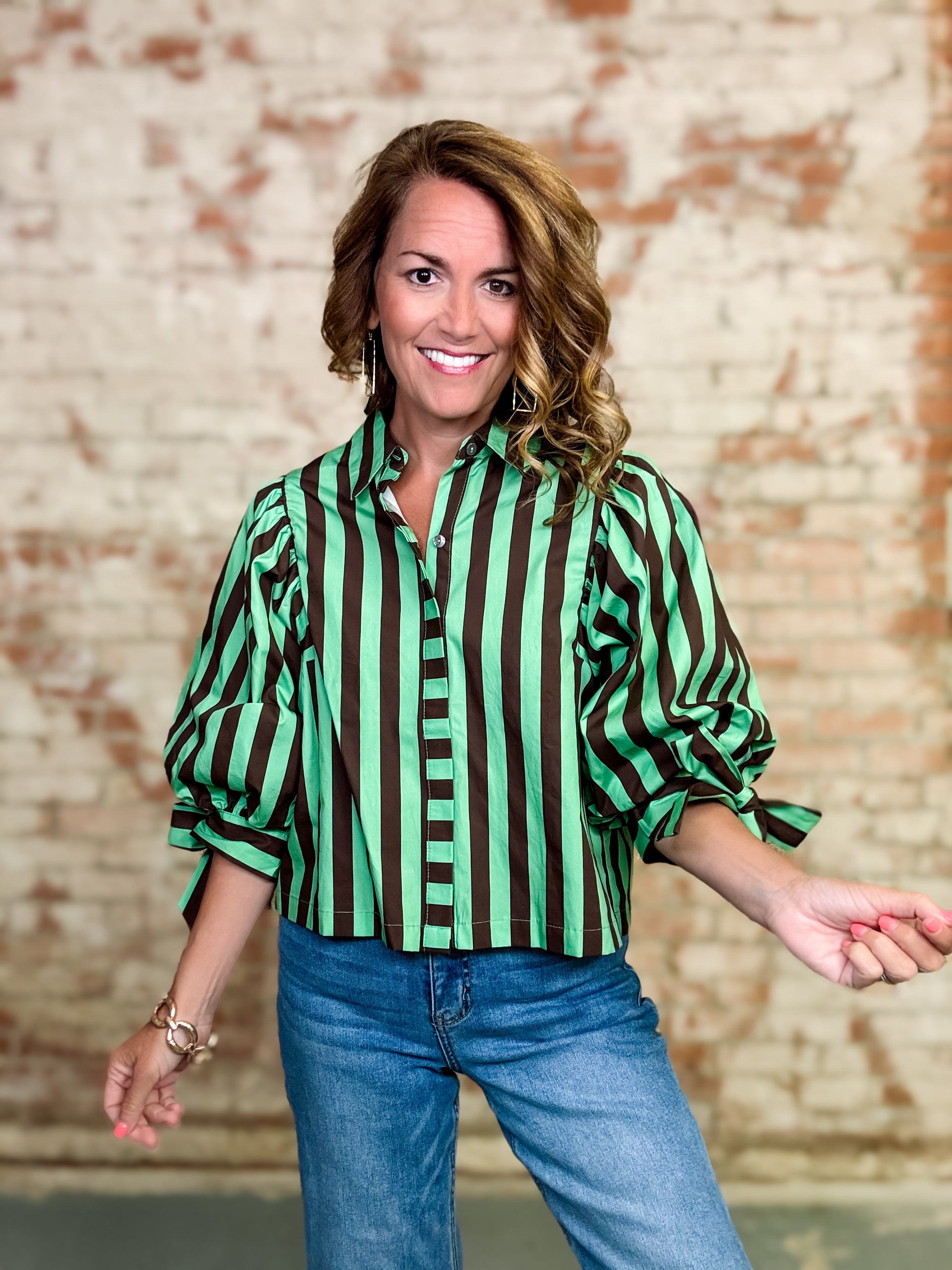Brayden Stripe Top