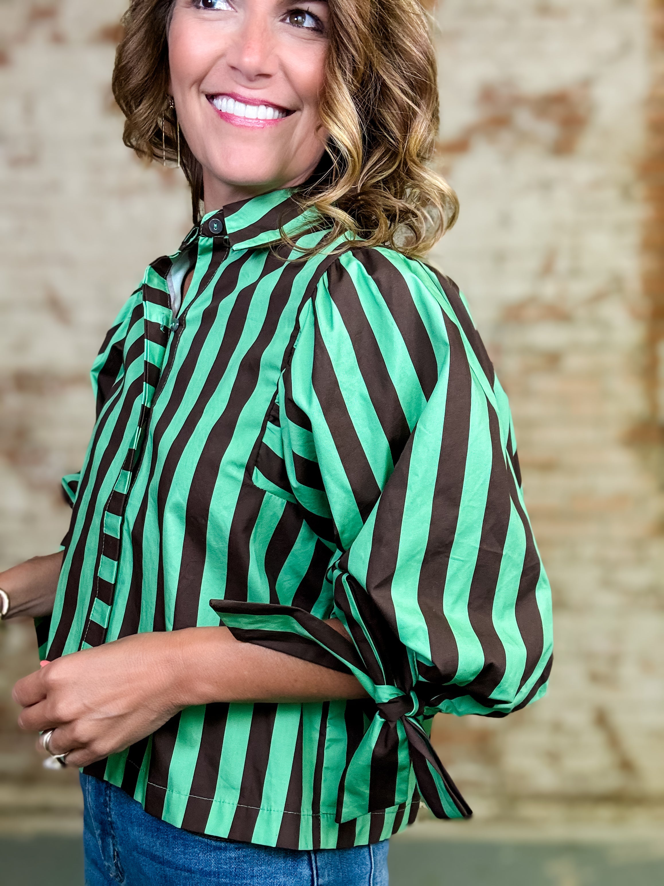 Brayden Stripe Top