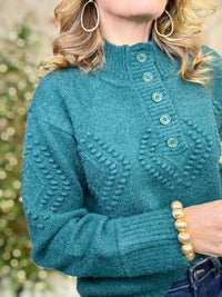 Kelynn Solid Sweater Top