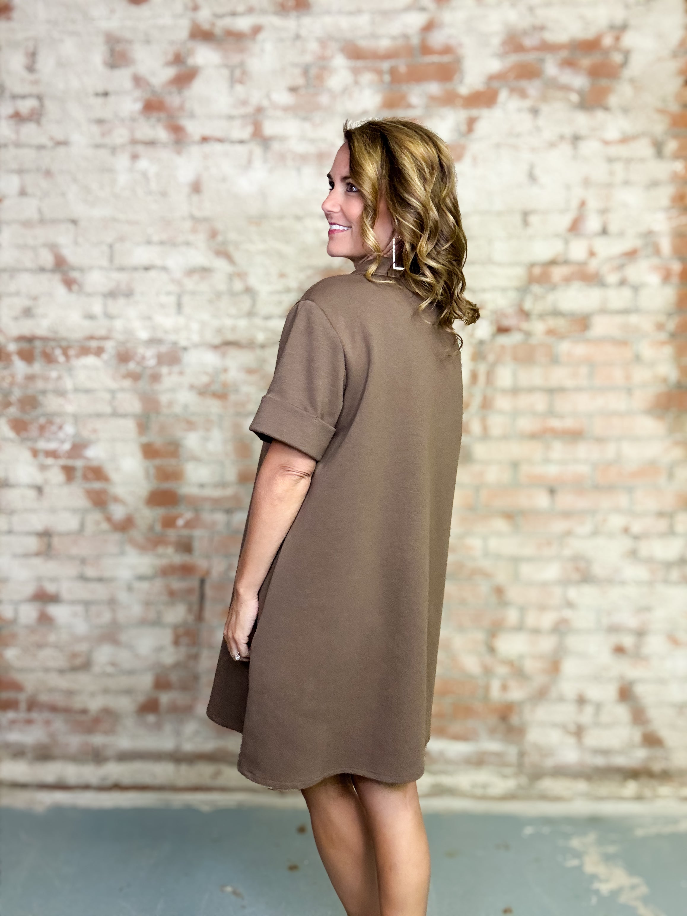 Arielle Solid Dress