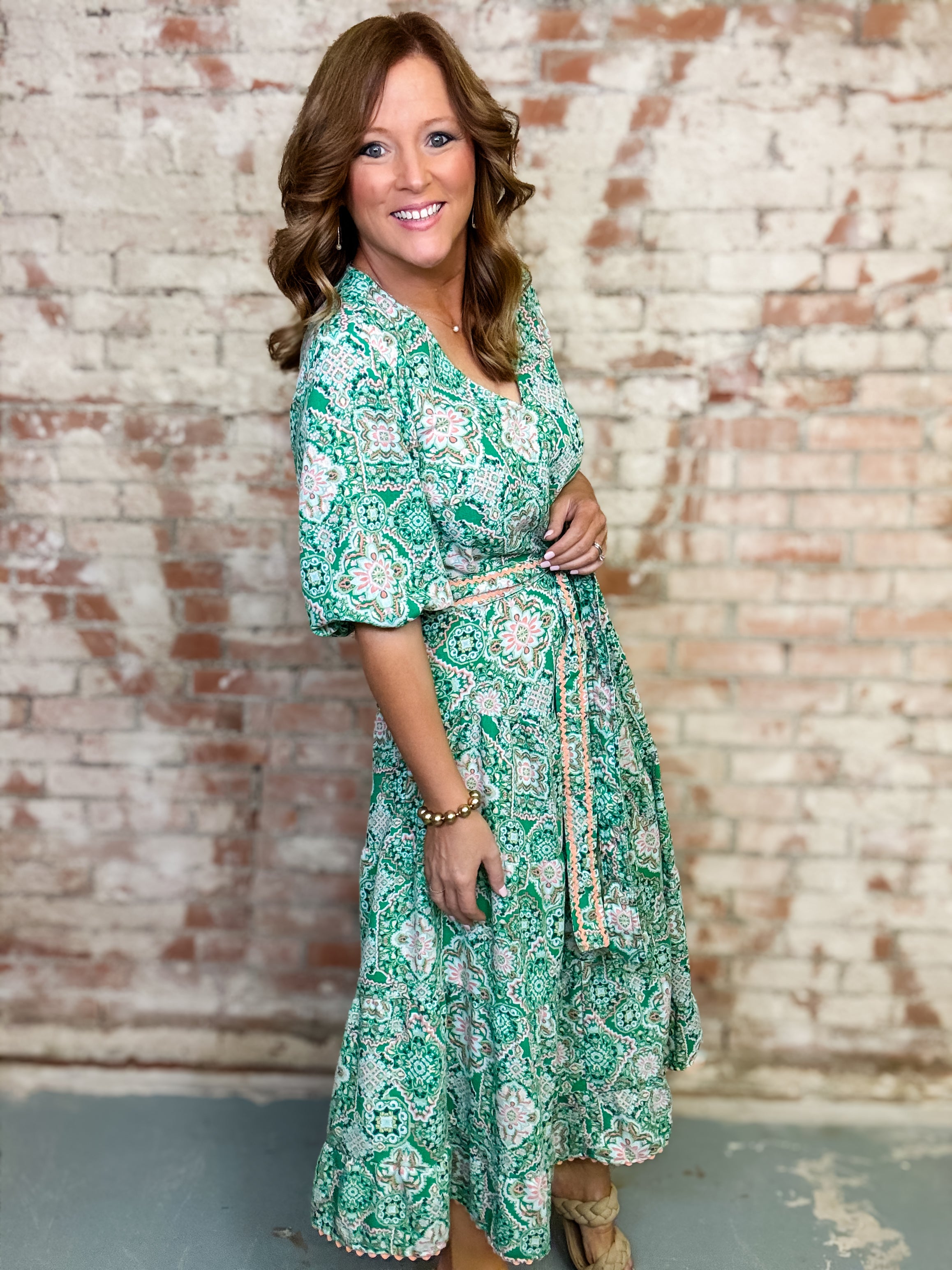 Uncle Frank Charlotte Midi Dress