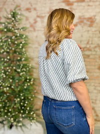 Paloma Textured Tweed Top