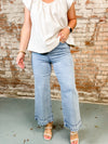 Colley Eyelet Cropped Jeans