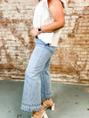 Colley Eyelet Cropped Jeans