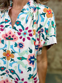 Macy Floral Print Dress