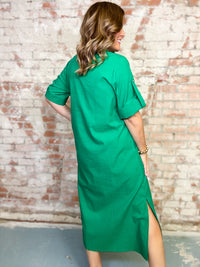 Saige Button Down Dress