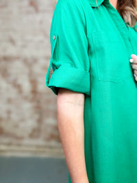 Saige Button Down Dress