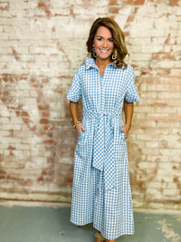 Tori Gingham Dress