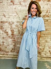 Tori Gingham Dress