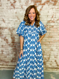 Braxton Boho Midi Dress