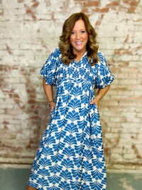 Braxton Boho Midi Dress