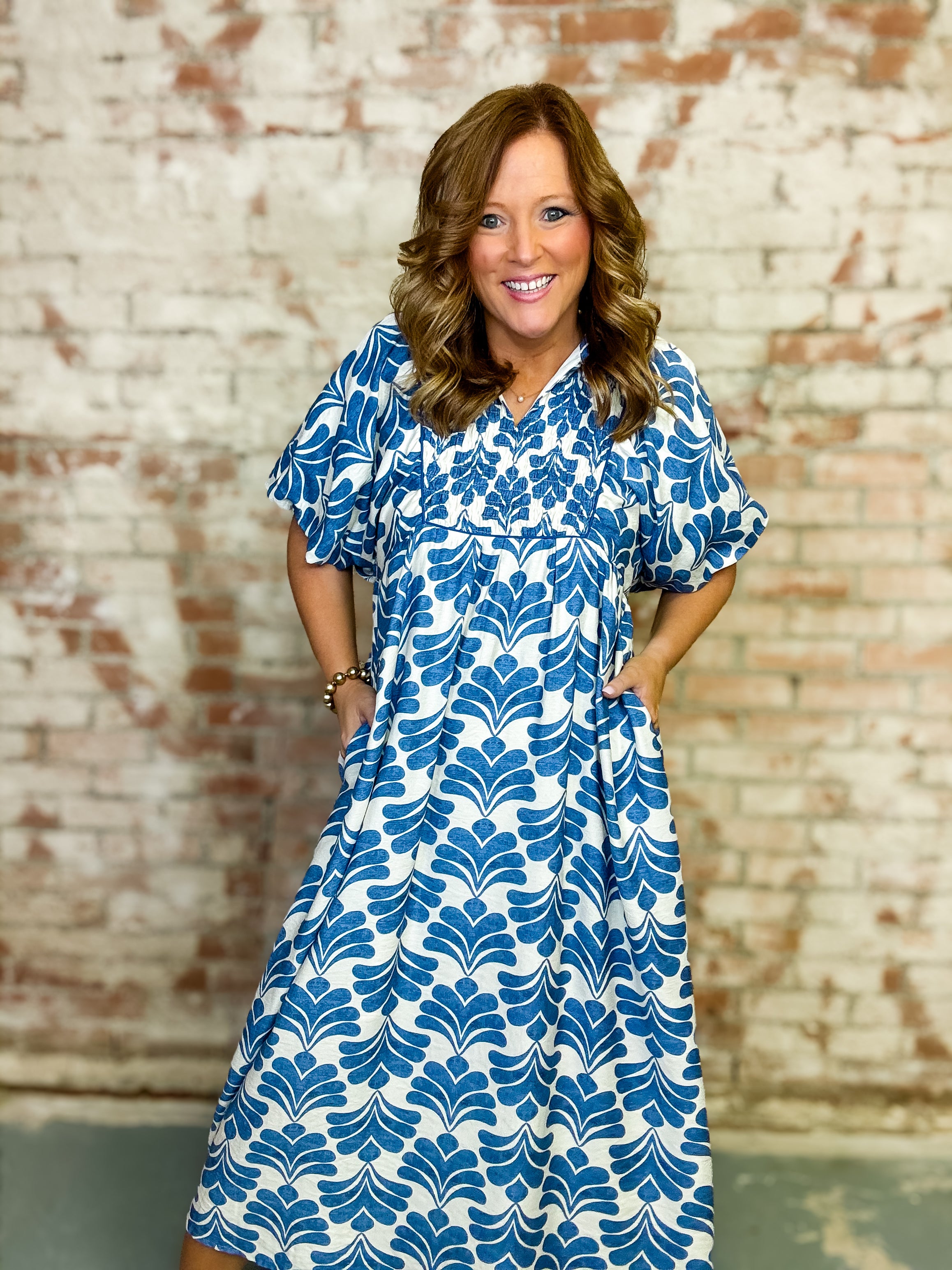 Braxton Boho Midi Dress