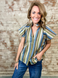 THML Jullian Stripe Top