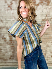 THML Jullian Stripe Top