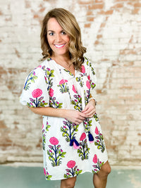 THML Rebekah Print Dress