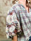 THML Karla Plaid Top