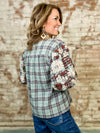 THML Karla Plaid Top