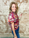 THML Mya Floral Print Top