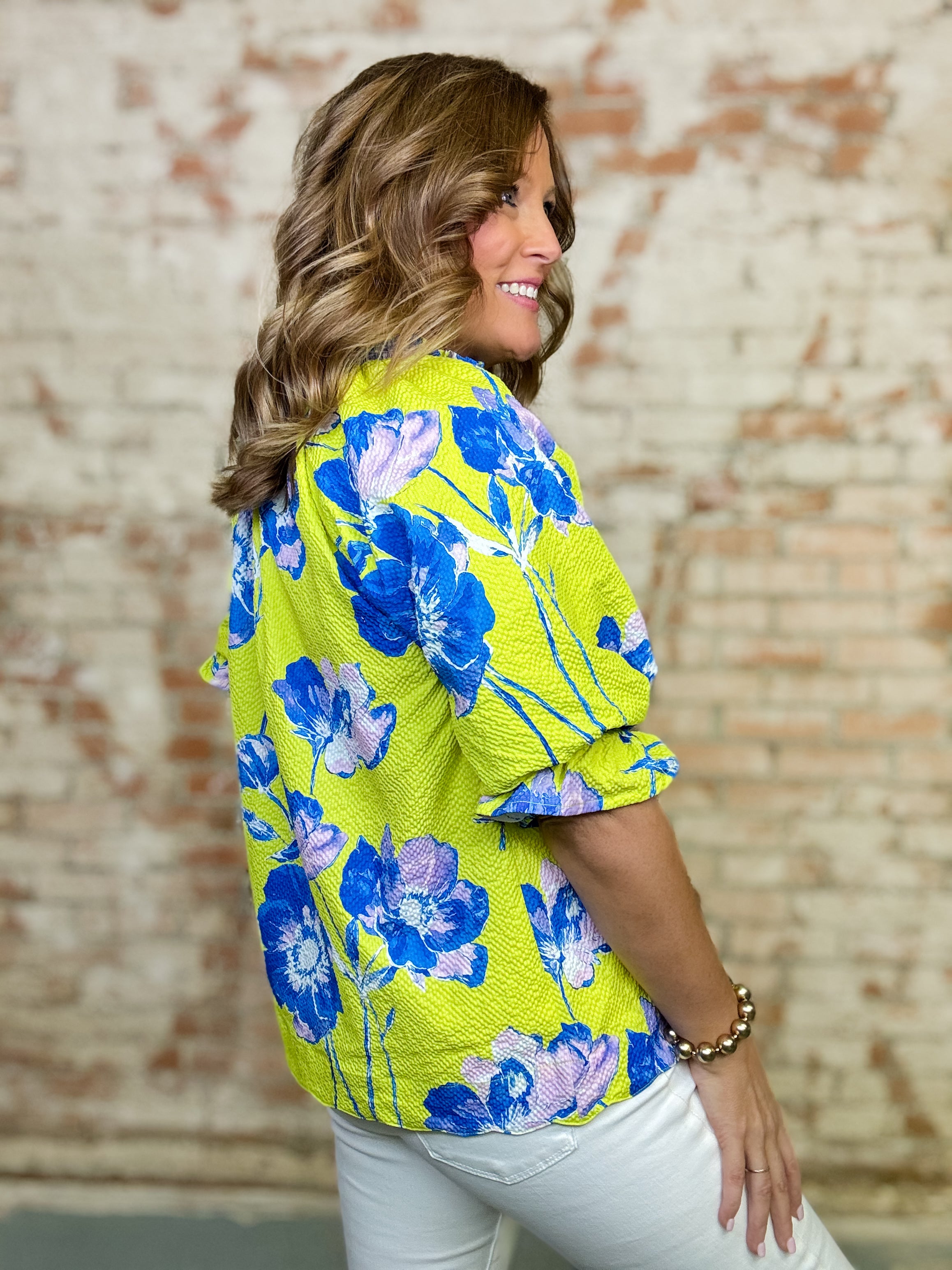 Abby Floral Top