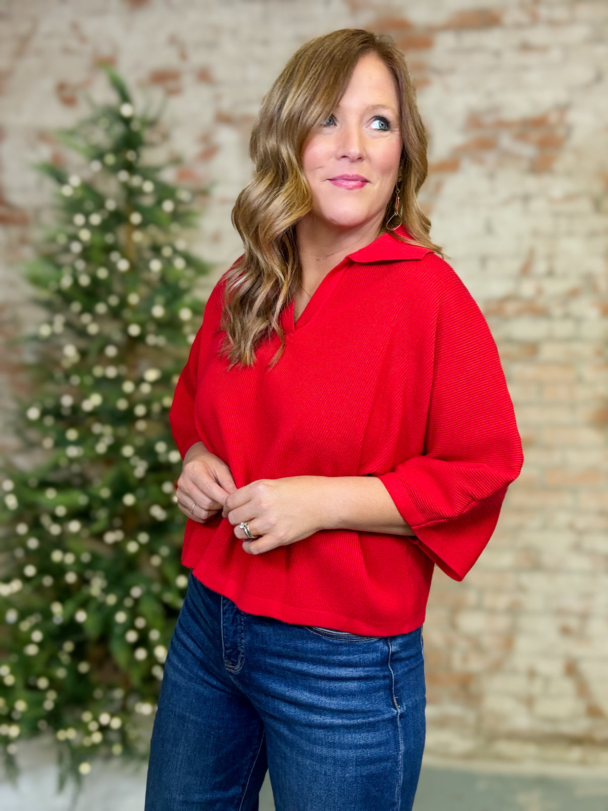 Orinda Solid Knit Top