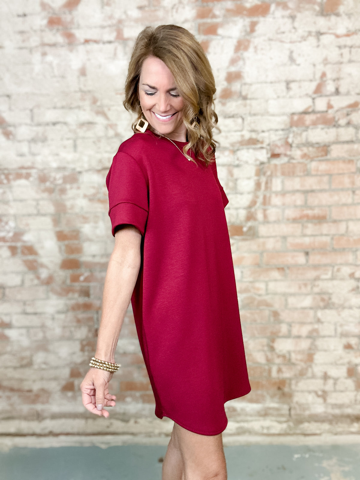 Gayle Luxeknit Shift Dress