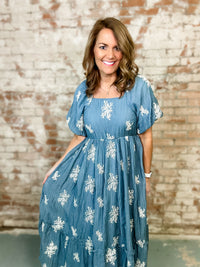 McKenna Embroidered Maxi Dress