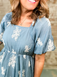 McKenna Embroidered Maxi Dress