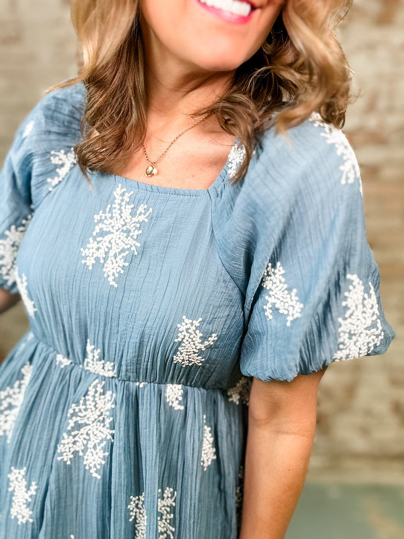 McKenna Embroidered Maxi Dress