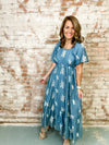 McKenna Embroidered Maxi Dress
