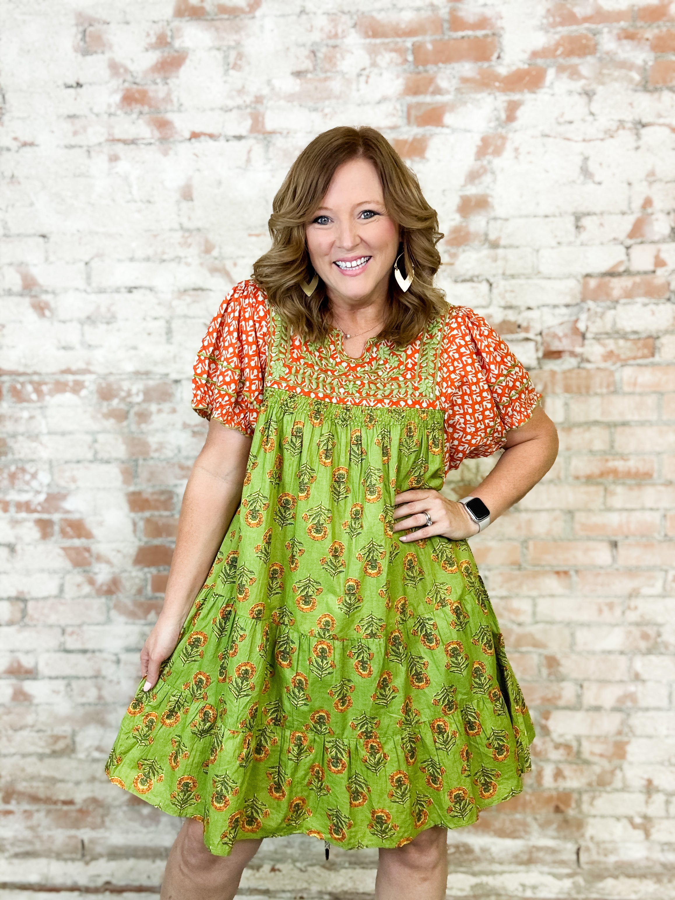 Sister Mary Patsy Green Dress
